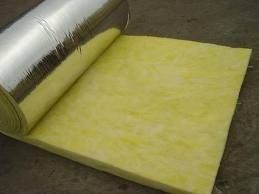 Glass Wool Blanket Refractory Insulation Materials / Fiberglass Wool Roll Thermal Roof Building Materials