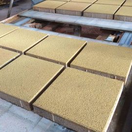 Refractory Ecological Ceramics Water Permeable Brick / Permeable Paving Products foundry industry