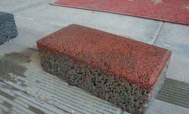 Refractory Ecological Ceramics Water Permeable Brick / Permeable Paving Products foundry industry