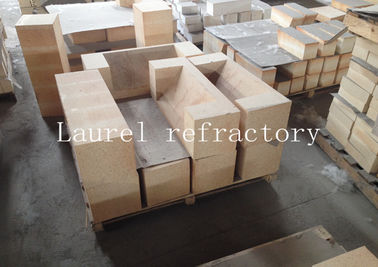 Fireproof Heat Resistant Lower Ferric Oxide High Alumina Refractory Brick For Industrial Furnace
