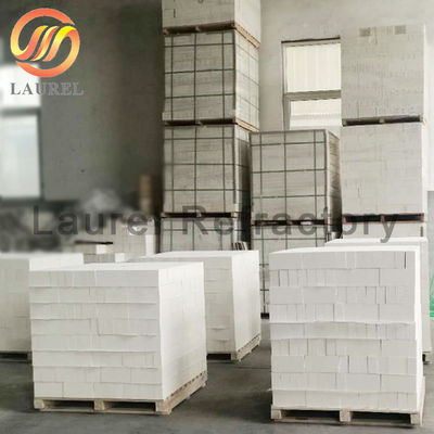 High Temperature Insulation Lightweight , Refractory Insulating Mullite  Fire Brick for Kiln