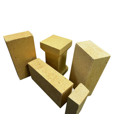 High Temperature Heat Resisted Fireproof  High Alumina Refractory Fire Bricks for Steel Furnaces