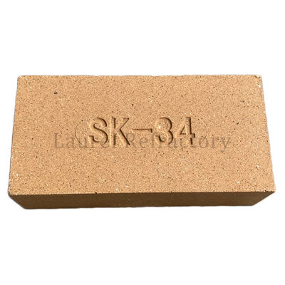 Standard Size Fire Clay Brick With Steel Seal For Glass Furnace