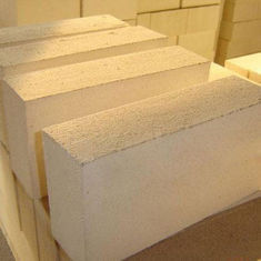 Heat resistant Light Weight Mullite Insulating Fire Brick , High Alumina Silica Foam Brick for kiln