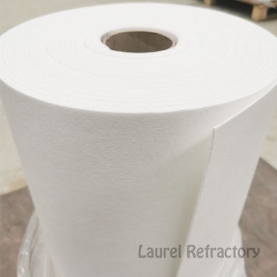 Fire Resistant High Tempetature Insulating wool Quartz Sand Ceramic Fiber Refractory Insulation Paper 200 Kg/M3 For Fire Door