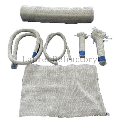 high temperature low thermal conductivity Insulation Refractory Ceramic Fibers Wool Cloth Tape Twisted Rope for Kiln