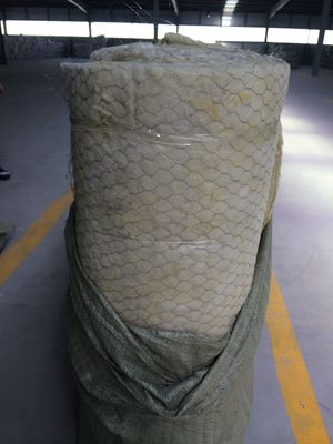 Refractory Metal Building Insulation Rock Wool Blanket 25-200mm Thickness