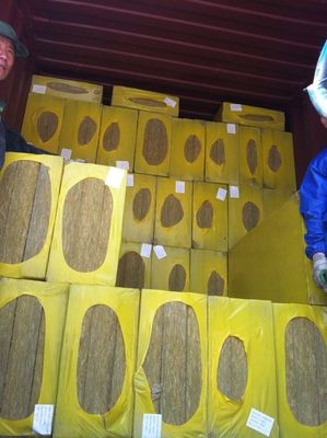 Basalt Rockwool Board Refractory Insulation Size 1200 × 600 × 100MM