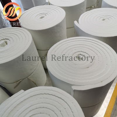 Fireproof 1430 1260C High Temperature Ceramic Fiber Refractory Blanket 96K 128K for Pizza Oven