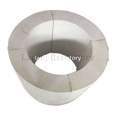 220kg/M3 Heat Resisted Fireproof Waterproof Refractory Insulation Calcium Silicate Pipe For Crude Oil Pipeline