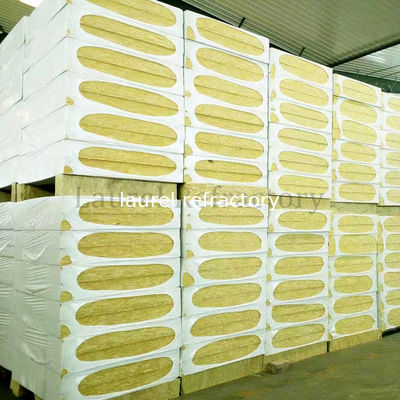 Rockwool Mattress Refractory Rockwool Sound Insulation with Wire Mesh 20 MM Thick