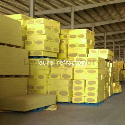 Refractory Acoustic Isolation Insulation Mineral Rock Wool Board 50mm For Outdoor Wall Insulation