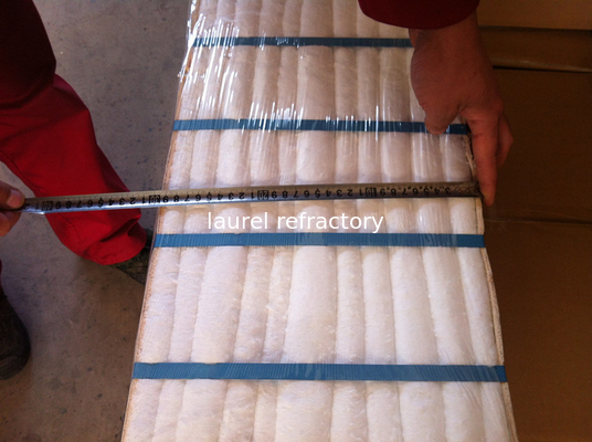 Thermal Insulation Refractory Rectangle Ceiling Material Fireproof Ceramic Fiber Modul For Lining Insulation