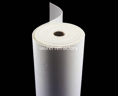 Customized Low Shrinkage High Temperature Fireproof Heat Resistant Ceramic Fiber Wool Paper For Gasketing Sealing
