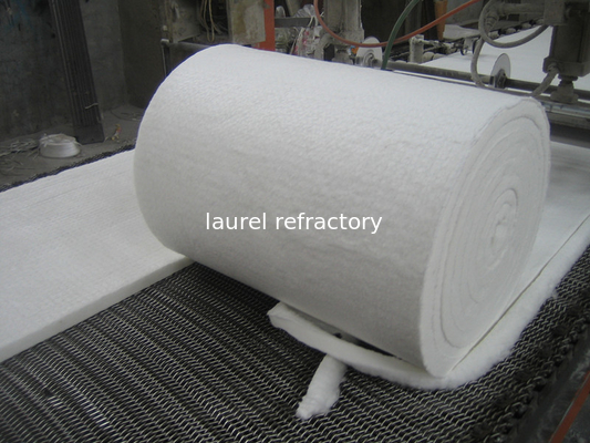 Heat Insulation Materials Heater Thermal Ceramic Fiber Blanket For Alumina Lining