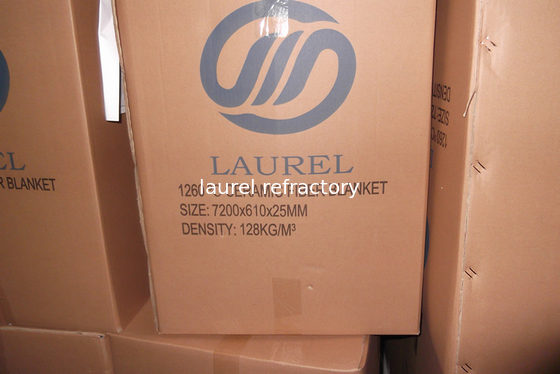 HZ 1430 Refractory Light Weight Insulating Fireproof Ceramic Fiber Blanket For Pipe Insulation