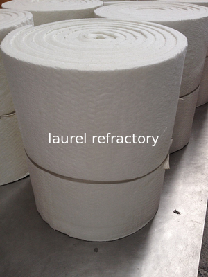 HZ 1430 Refractory Light Weight Insulating Fireproof Ceramic Fiber Blanket For Pipe Insulation