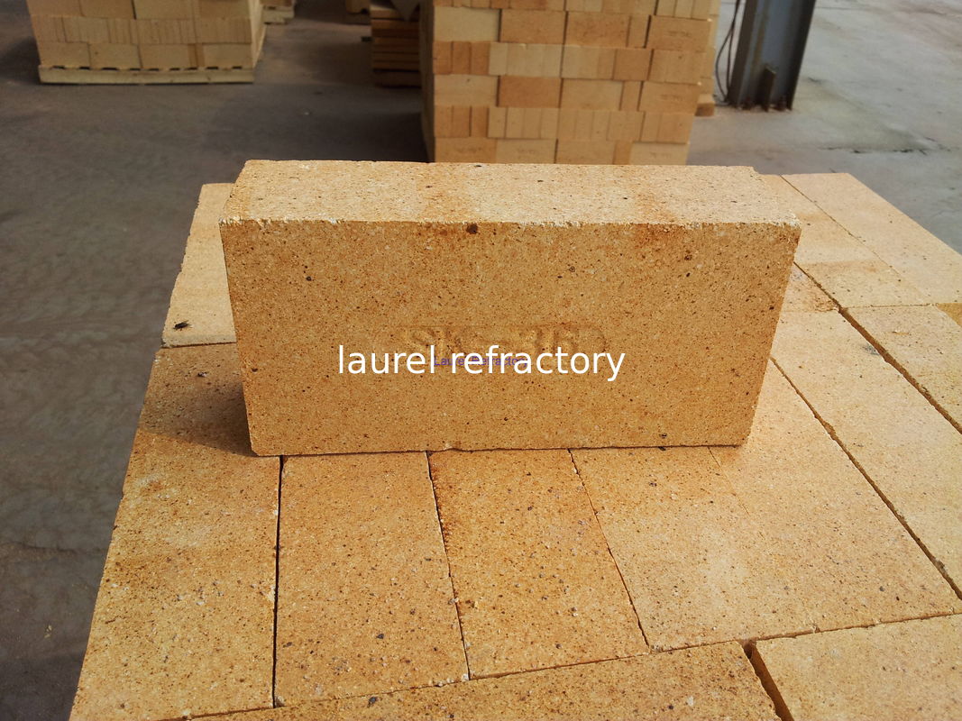 Low Iron Content High Alumina Fire Bricks Refractory Corrosion Resistance for Kiln
