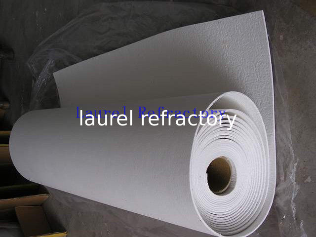 Fireproof 1260 Heat Resistant Gasket Insulating Ceramic Fiber Insulation Refractory Paper For Induction Coil Liner