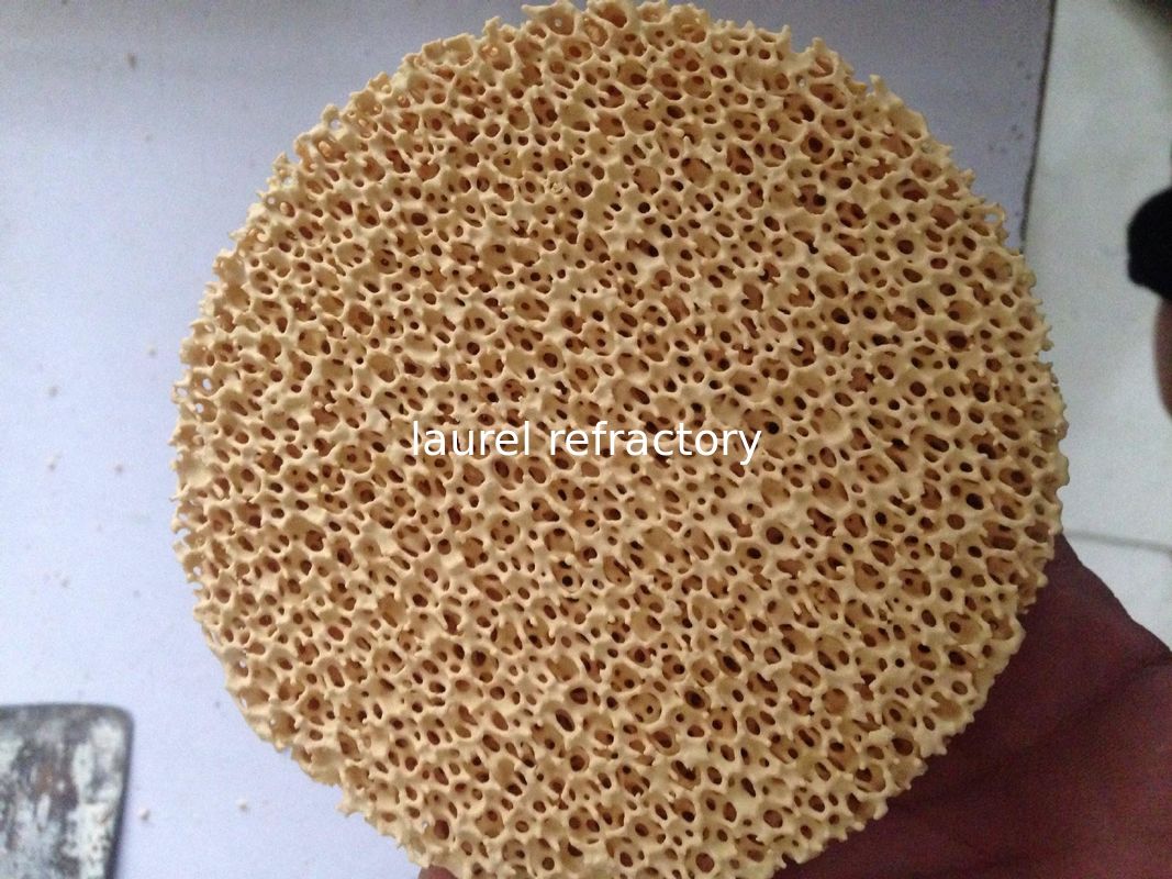 Excellent Filtering Effect Silicon Carbide Ceramic Filter Improve Casting Performance