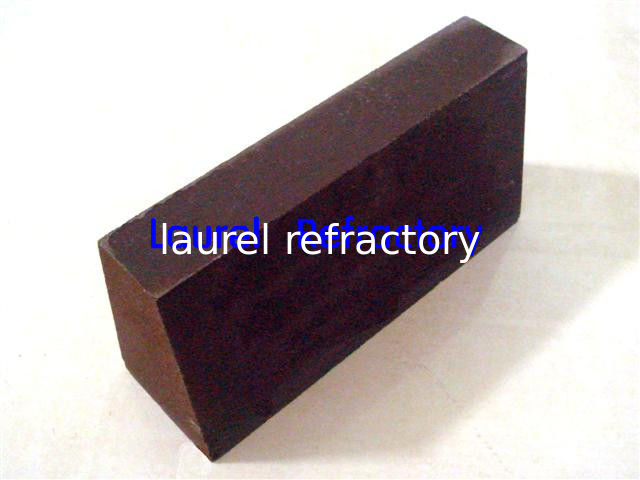 Basic Slag Resistance Magnesia Chrome Brick Refractory ISO9001 for Copper Industry