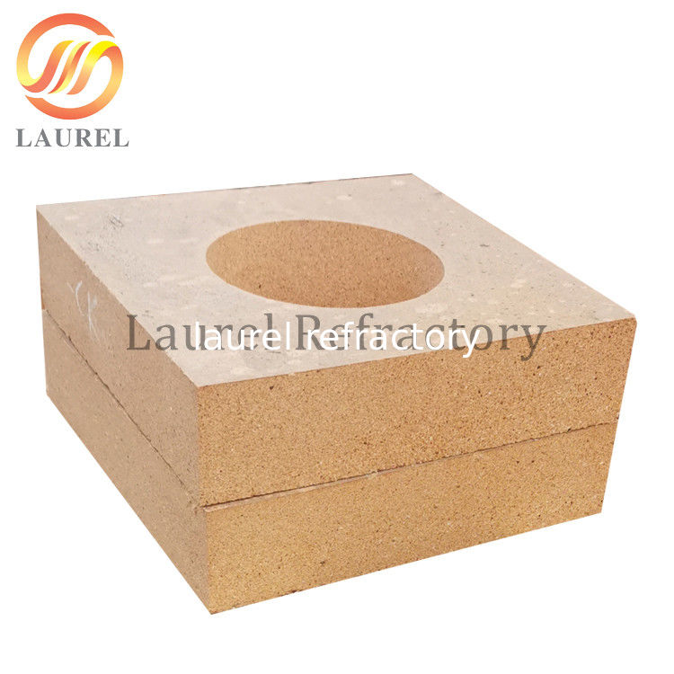 Excellent quality Fireproof Refractory Fire Clay Brick With Low Thermal Conductivity For Suspended Roofs