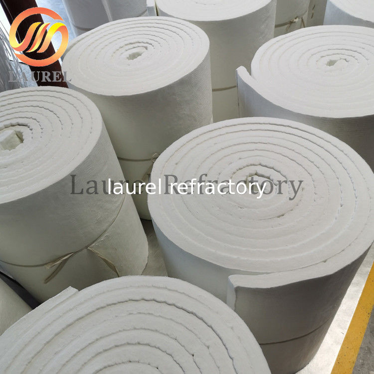 Fireproof 1430 1260C High Temperature Ceramic Fiber Refractory Blanket 96K 128K for Pizza Oven