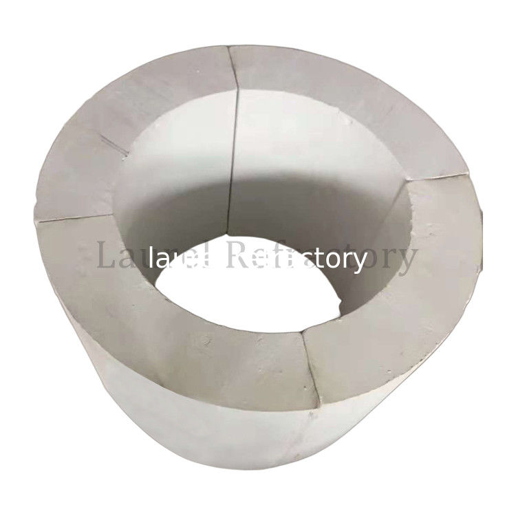 220kg/M3 Heat Resisted Fireproof Waterproof Refractory Insulation Calcium Silicate Pipe For Crude Oil Pipeline