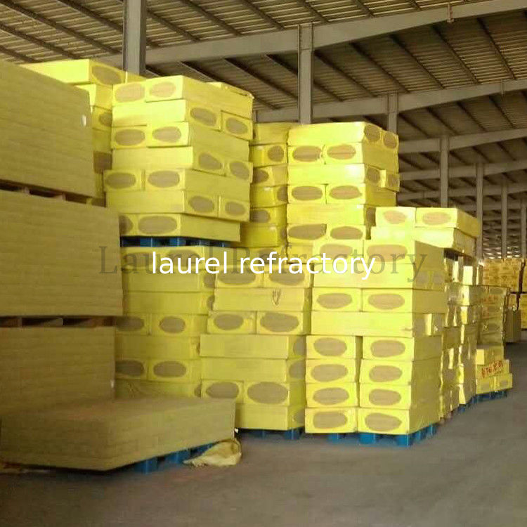 Refractory Acoustic Isolation Insulation Mineral Rock Wool Board 50mm For Outdoor Wall Insulation