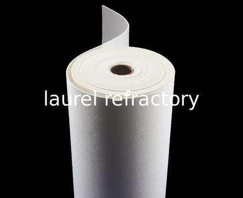 Customized Low Shrinkage High Temperature Fireproof Heat Resistant Ceramic Fiber Wool Paper For Gasketing Sealing
