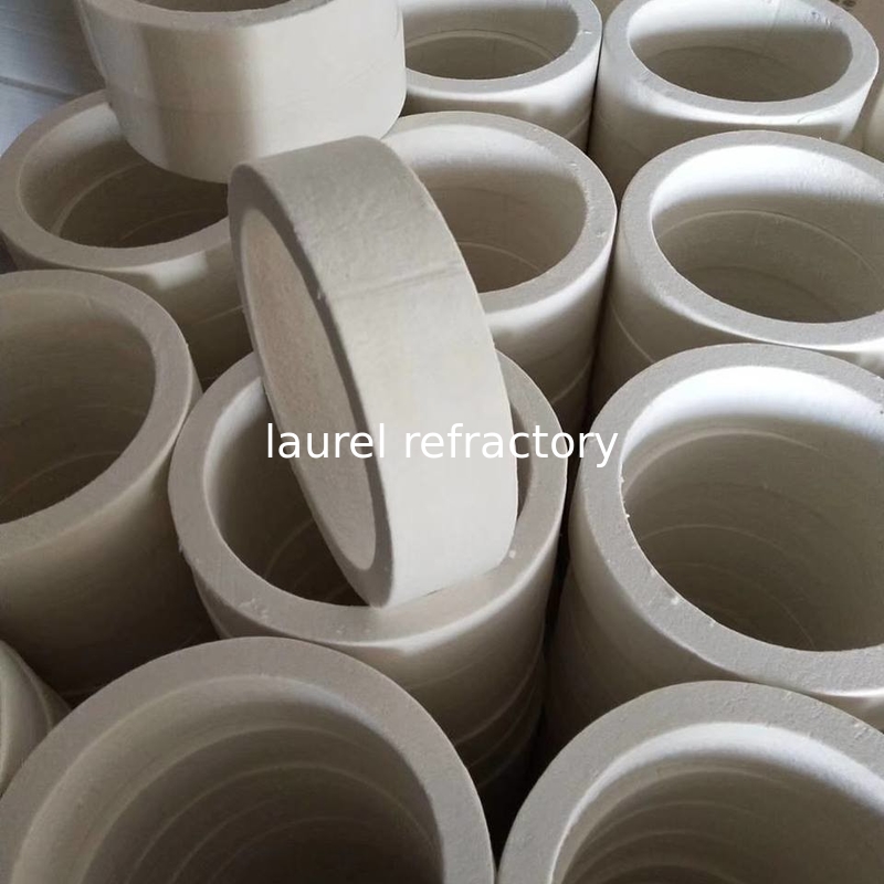 Heating Ceramic Fiber Wool Tube Vacuum Formed Cone Insulation Material